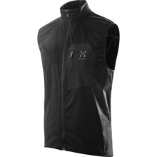 62%OFF メンズハイキングのベスト （男性用）HAGLOFSペースソフトシェルベスト Haglofs Pace Soft Shell Vest (For Men)画像